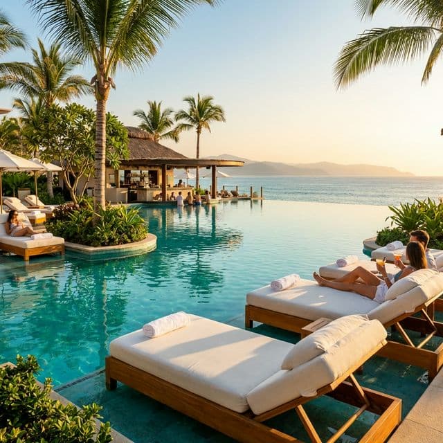 Rooftop infinity pool